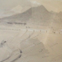 Pompeii, Amphitheatre with Vesuvius